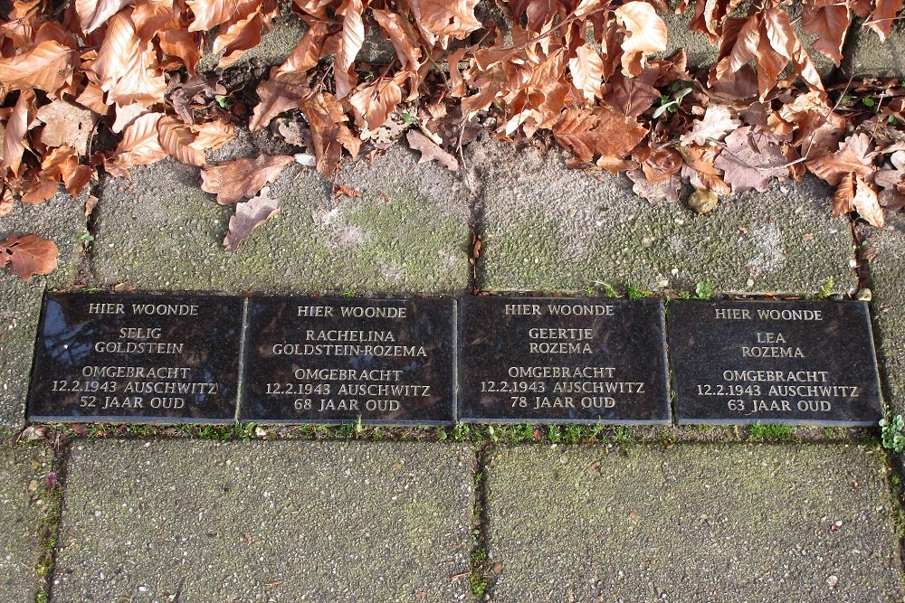 Remembrance Stones Zutphensestraat 135 #1