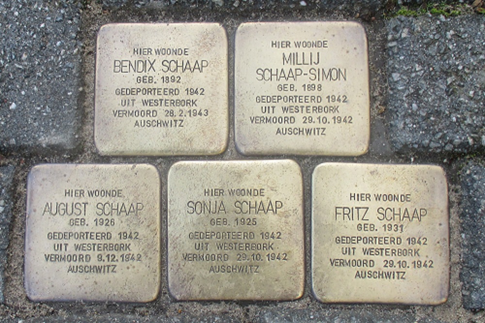 Stolpersteine Asserstraat 1