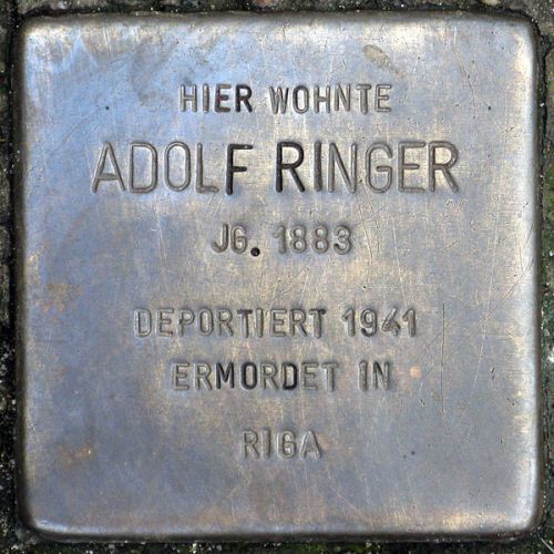 Stolpersteine Hornstraße 19