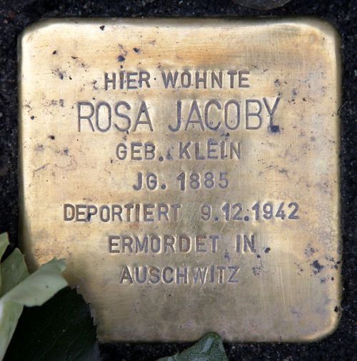 Stolpersteine Prinzregentenstrae 89 #2