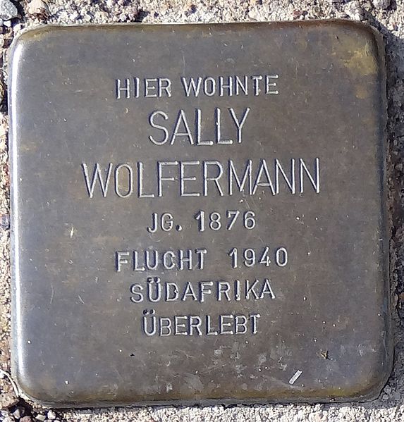 Stolpersteine Karl-Marien-Strae 26 #3