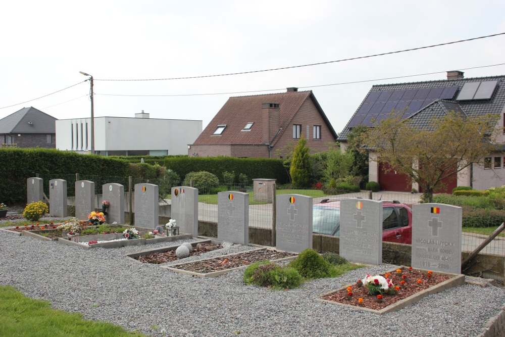 Belgische Graven Oudstrijders Heikruis Begraafplaats #4