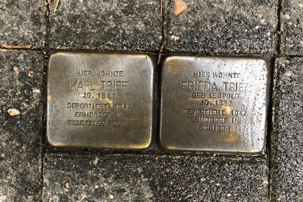 Stolpersteine Schenkendorfstraße 3