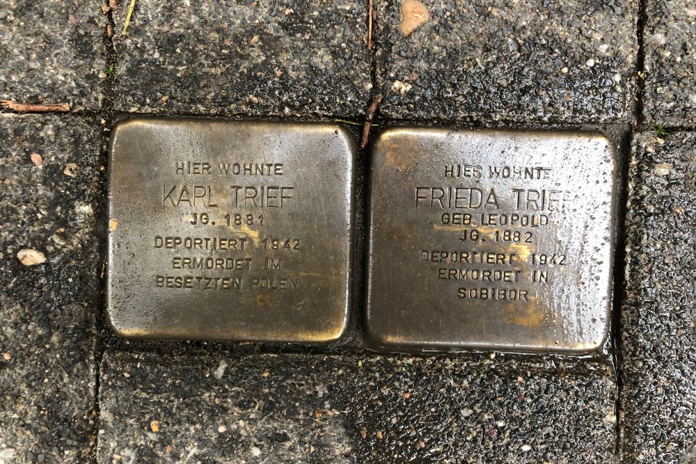 Stolpersteine Schenkendorfstrae 3 #1