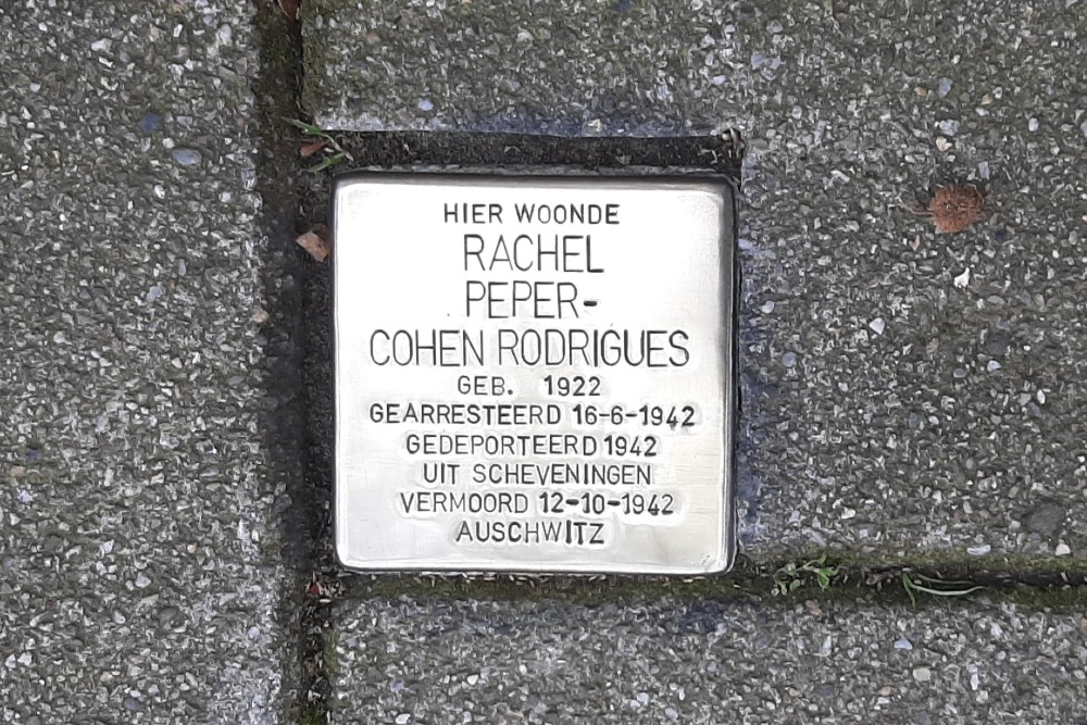 Stolperstein Rijkstraatweg 154