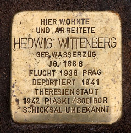 Stolpersteine Buschkrugallee 21 #3