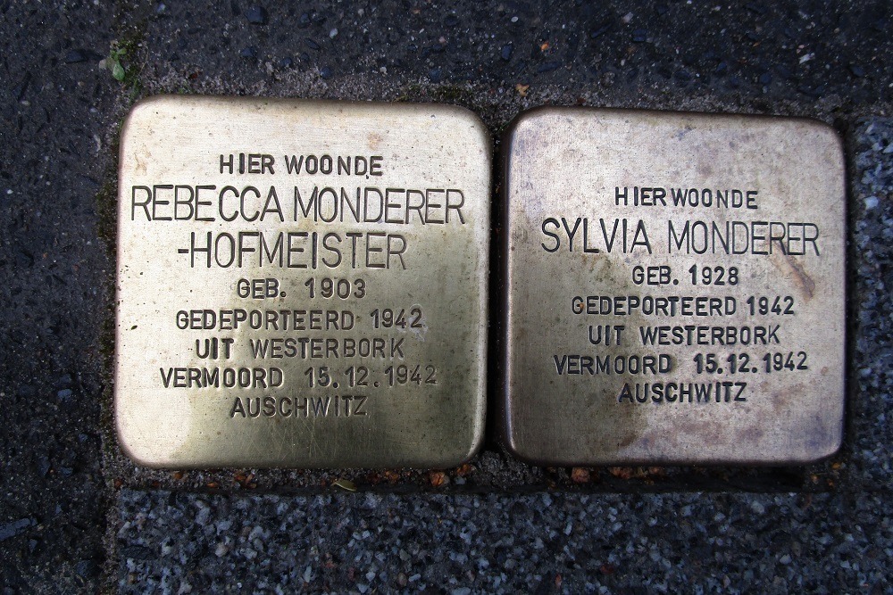 Stolpersteine Sonoystraat 18A #2