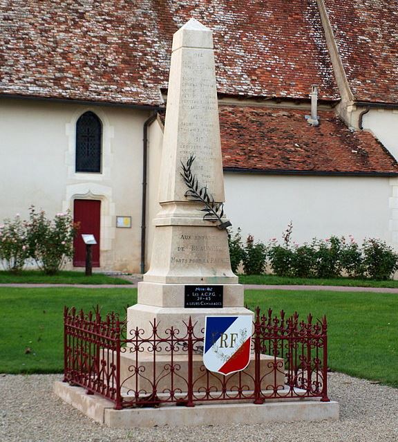 Oorlogsmonument Beauvoir