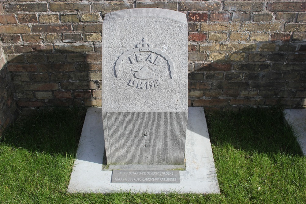 Memorial Stones Belgian Regiments Stuivekenskerke #3