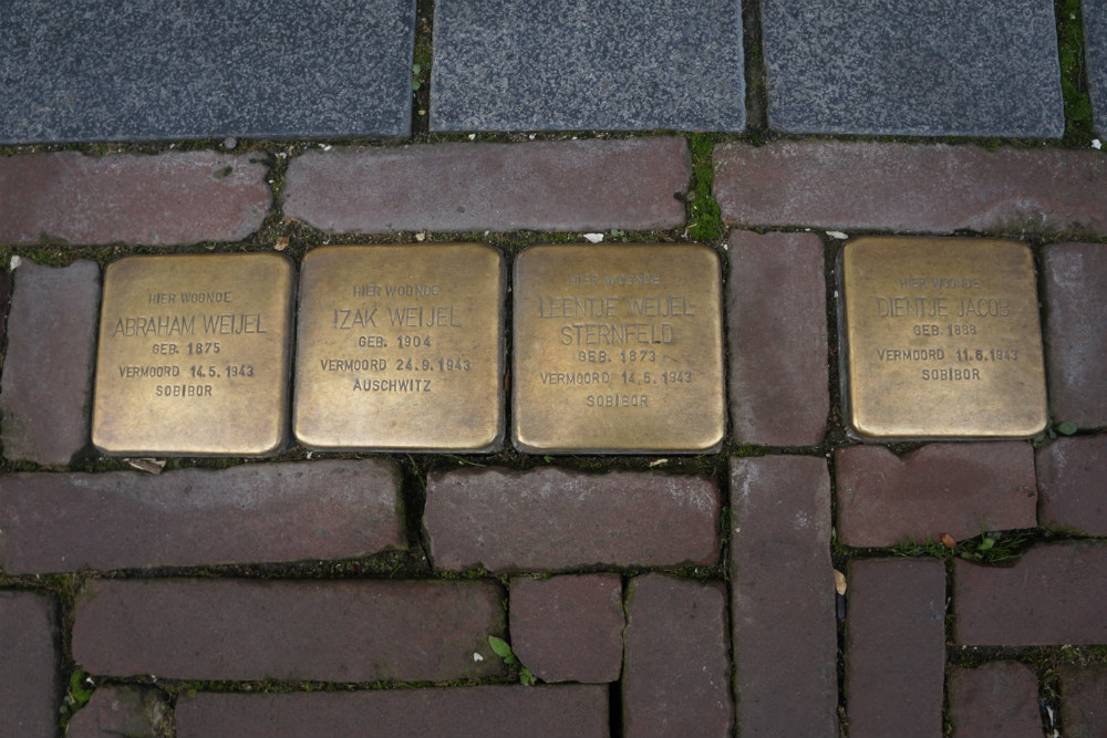 Stolpersteine Sprongstraat 9 #1