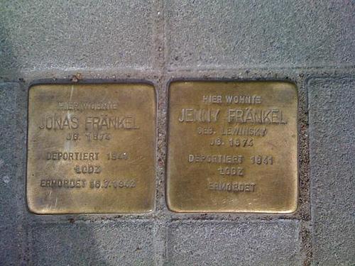 Stolpersteine Gneisenaustraße 5 #2