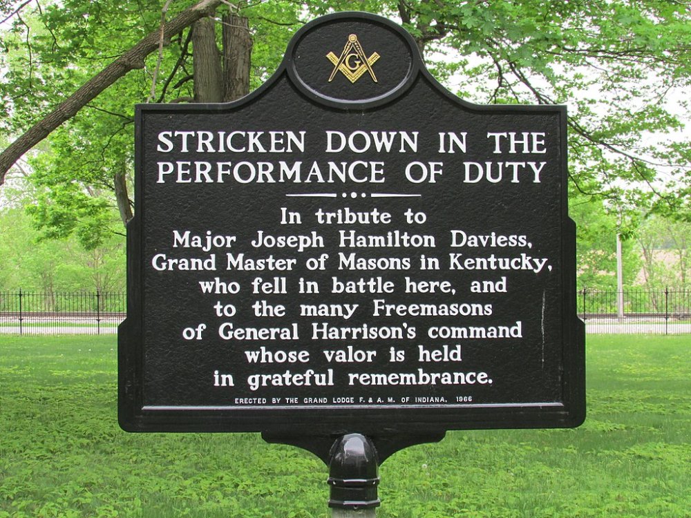 Memorial Major Joseph Hamilton Daviess #1