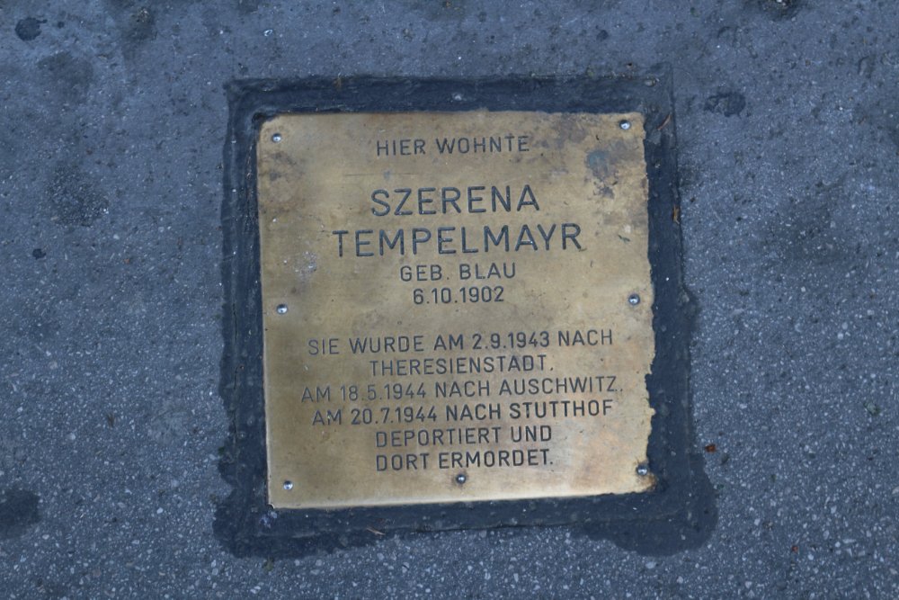 Remembrance stone Neubaugrtel 18 #2