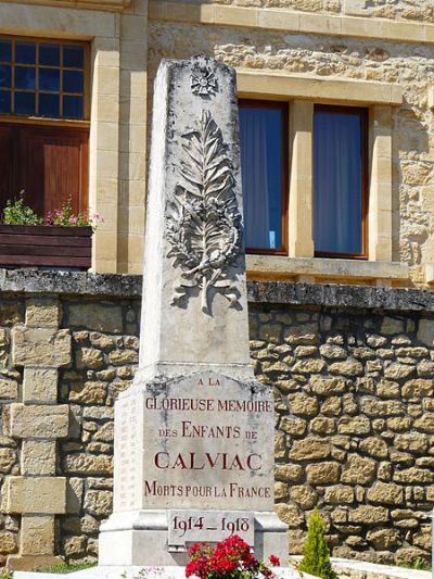 War Memorial Calviac-en-Prigord