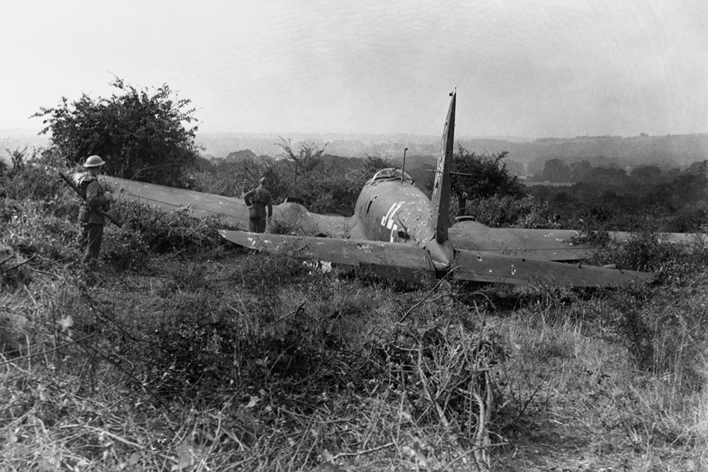 Crash Location Heinkel He 111P W.Nr 1582 G1 FR
