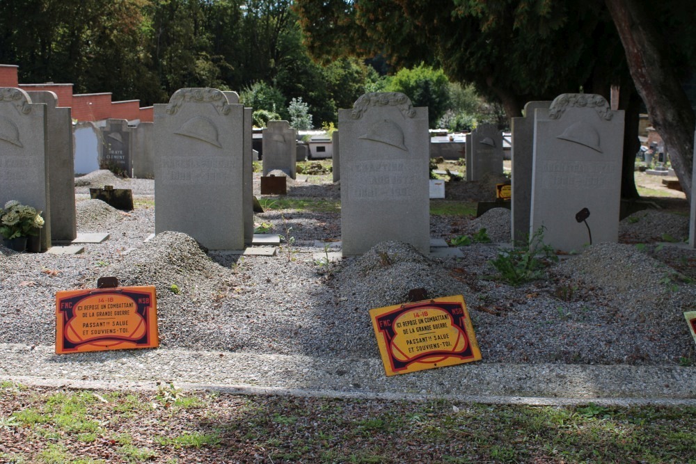 Belgische Graven Oudstrijders Landelies Nieuwe Begraafplaats #3