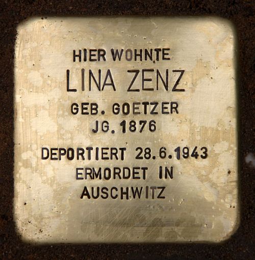 Stolpersteine Schirnerstraße 28a #1