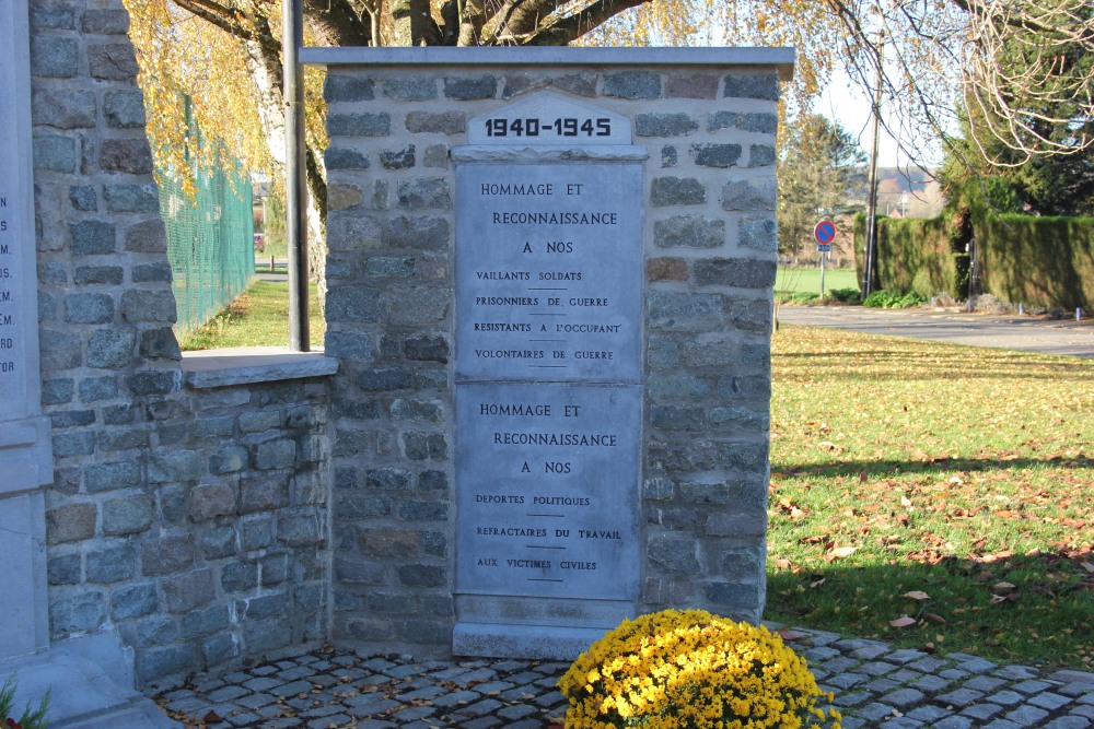 Oorlogsmonument Bierghes #3