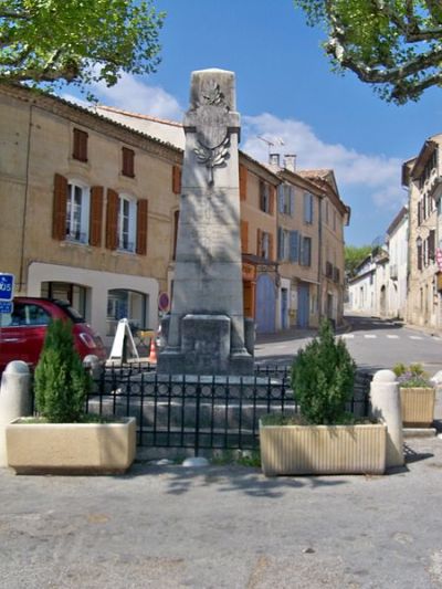 Oorlogsmonument Saint-tienne-les-Orgues