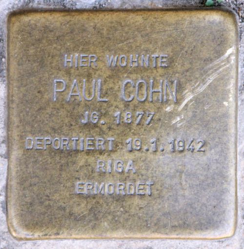 Stolperstein Kaiser-Friedrich-Strae 80