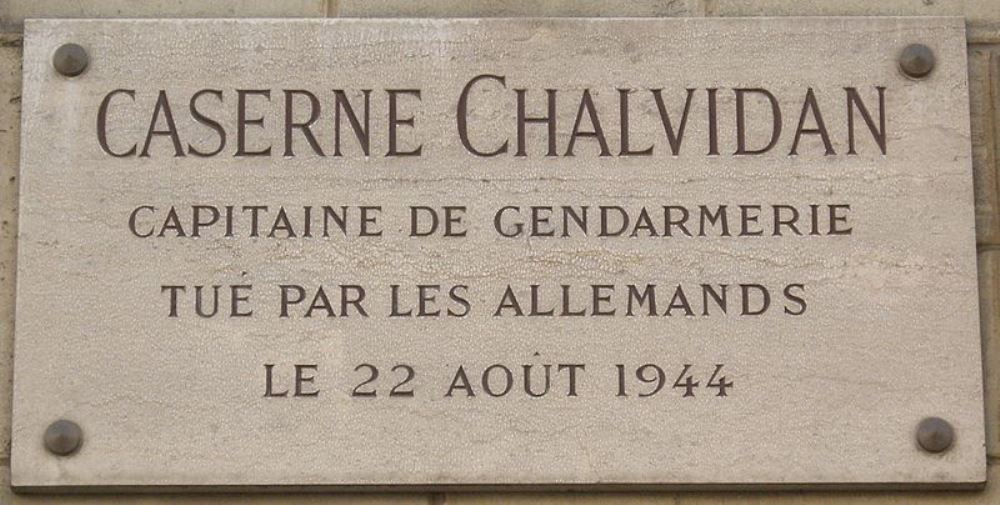 Memorial Caserne Chalvidan