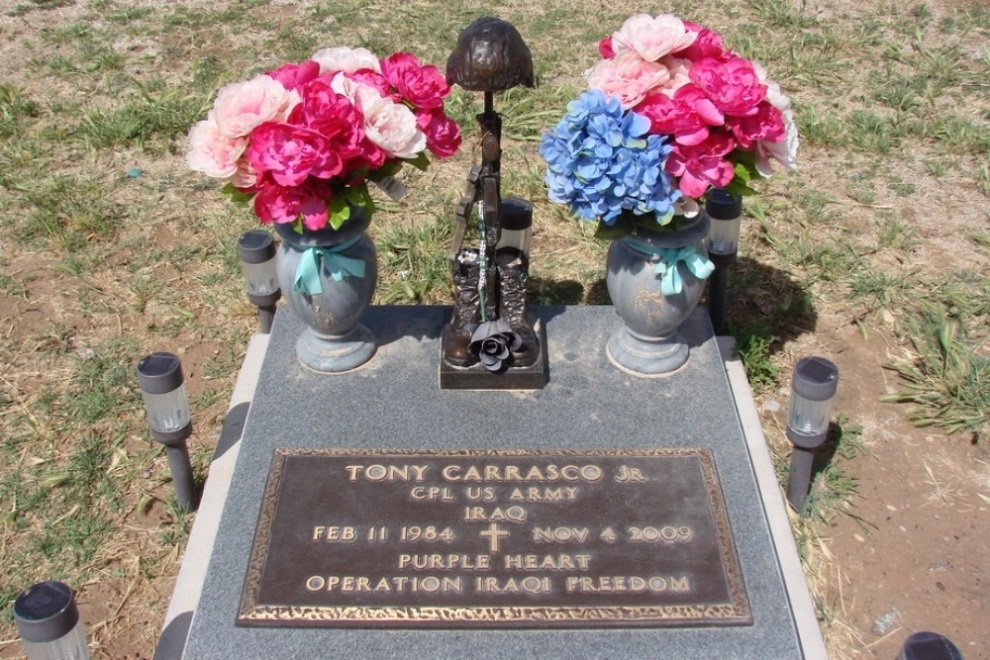 American War Grave Anthony Catholic Cemetery #1