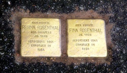 Stolpersteine Marlesgrube 9 #1