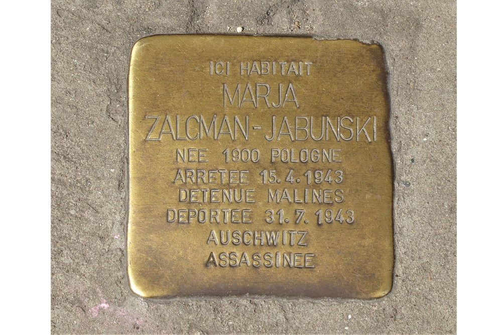 Stolperstein Huidevettersstraat 181