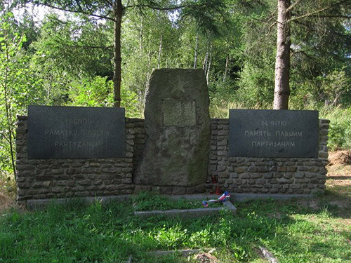 Partizanenmonument Hvozdany