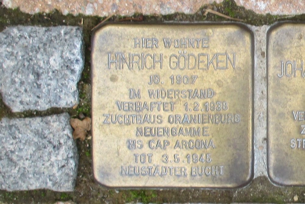 Stolpersteine Auf dem Spieker 6 #2