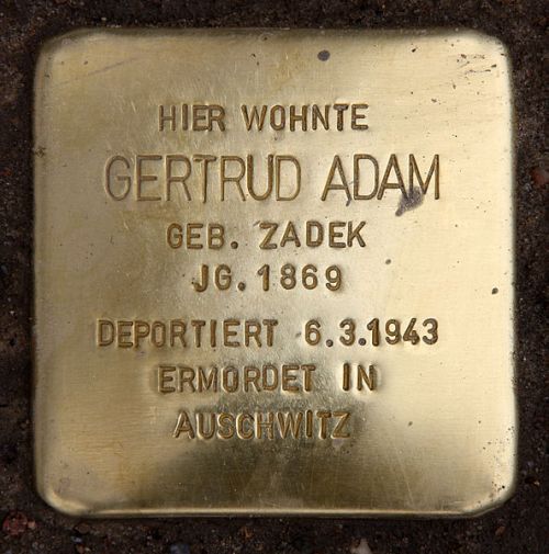 Stolperstein Uhlandstraße 151 #1