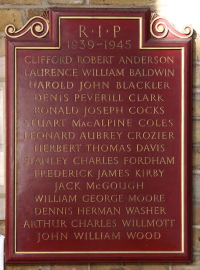 War Memorial St. Thomas Church