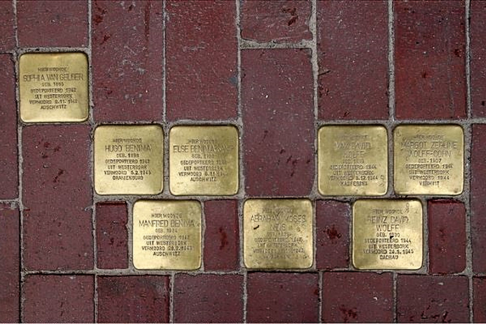 Stolpersteine Westerkade 13 #1