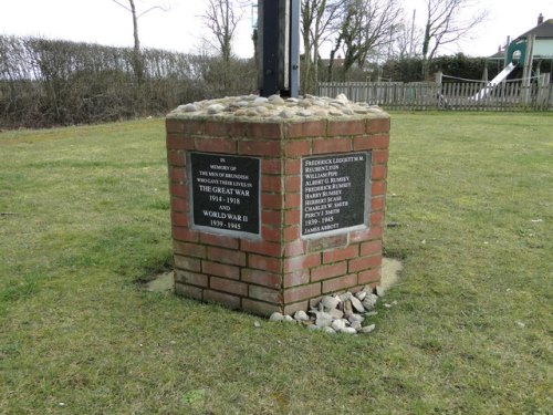 Monument Eerste Wereldoorlog Brundish Church