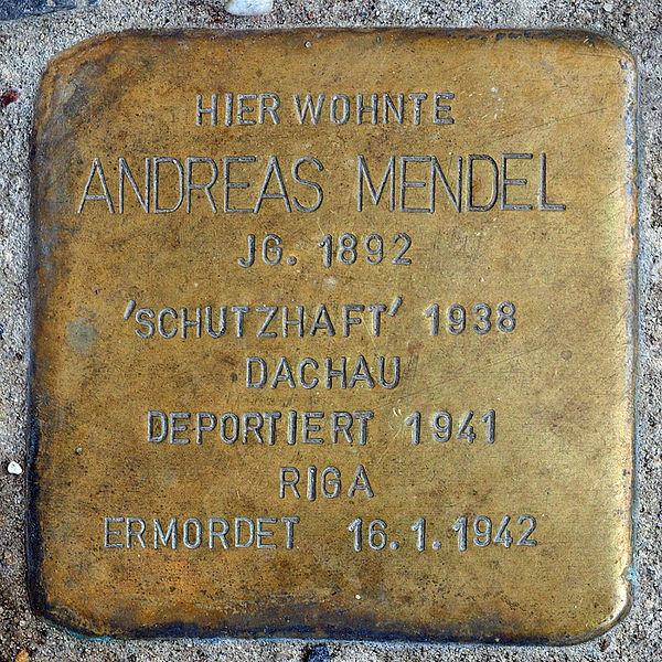 Stumbling Stones Von-Loe-Straße 14 #1