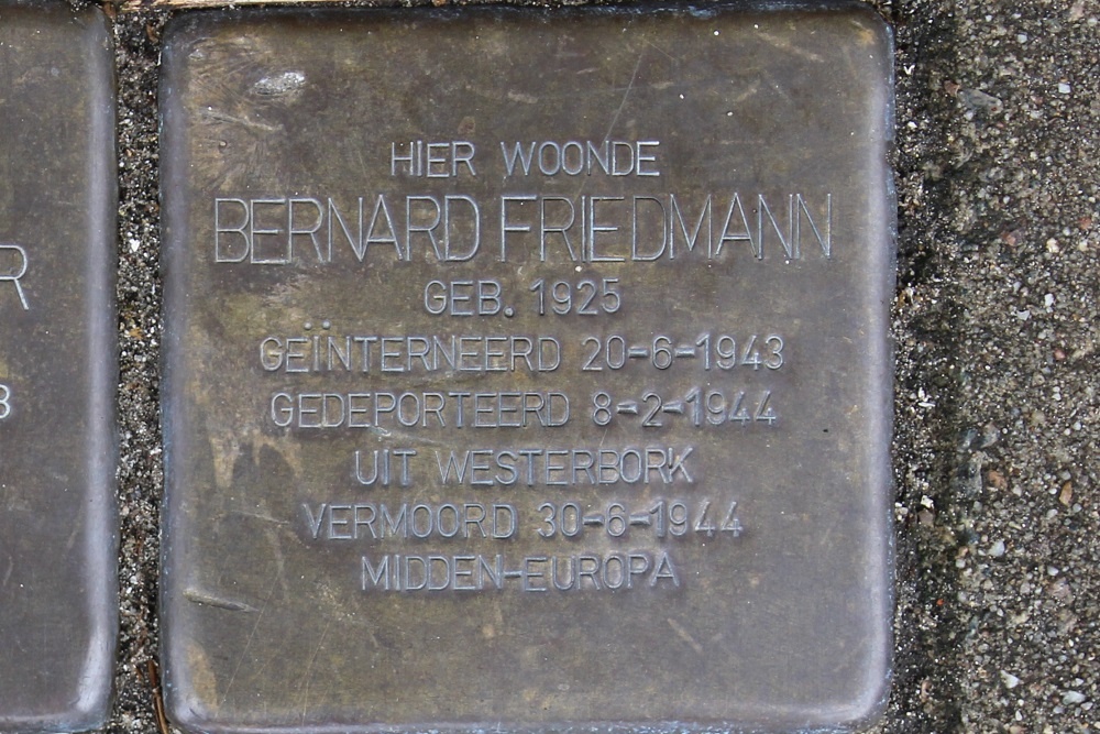 Stolpersteine Stadionkade 7 #4