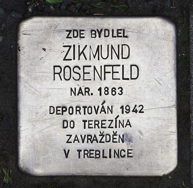Stolperstein Na Letné 207/15