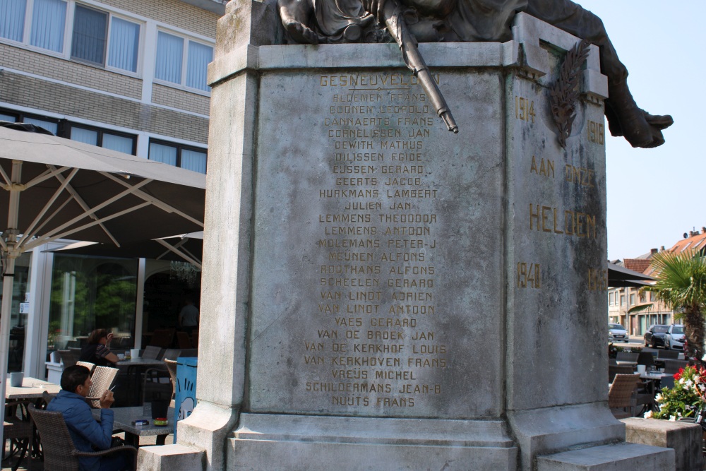 Oorlogsmonument Overpelt #2