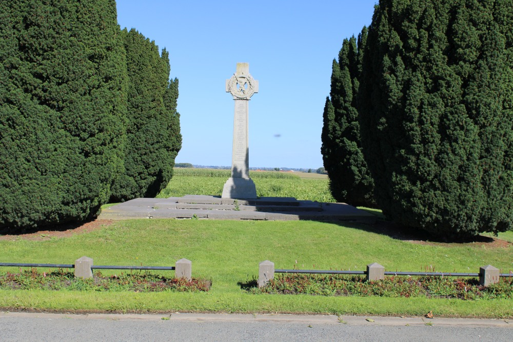 Memorial Cross London Scottish Regiment Wijtschate #1