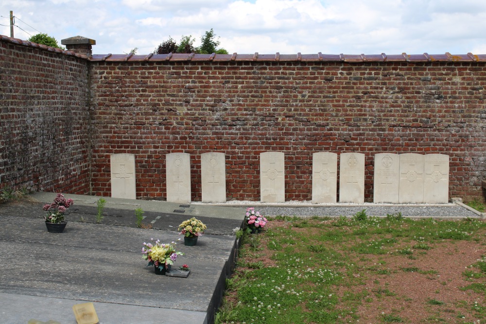 Oorlogsgraven van het Gemenebest Bougnies