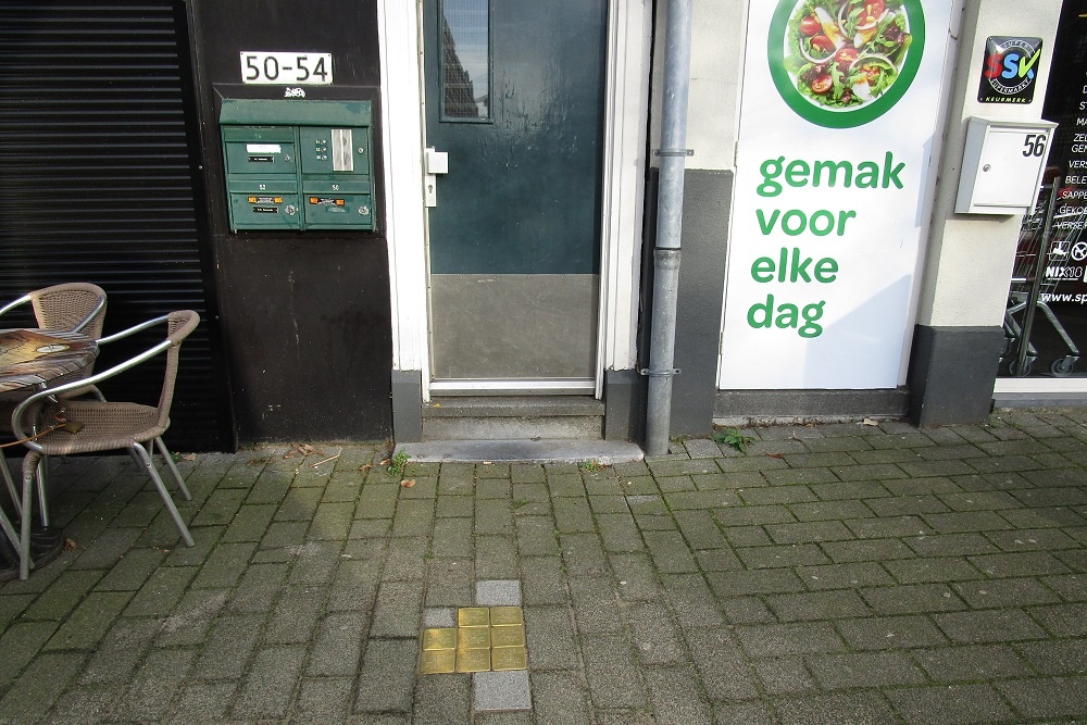 Stumbling Stones Van der Takstraat 50 #5