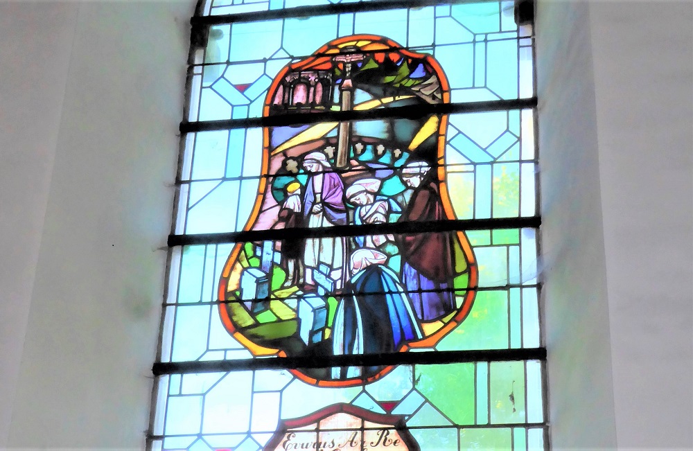 Stained Glass Windows of St. Hadelin Church #5