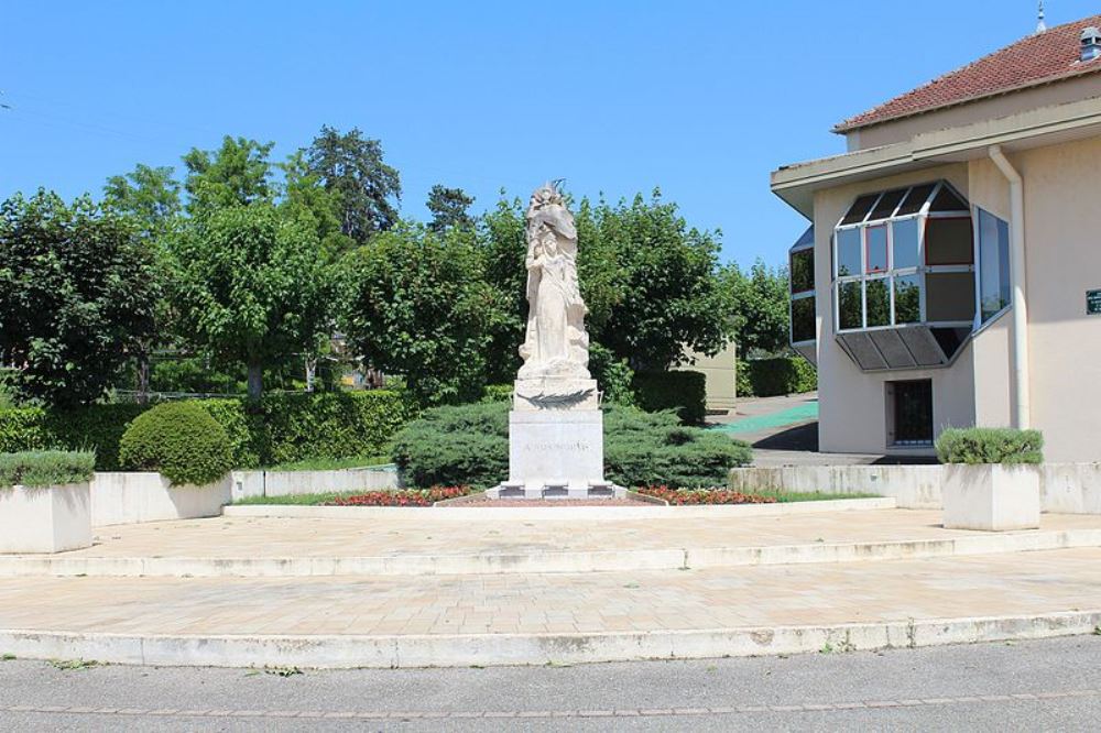 Oorlogsmonument Mézériat #1