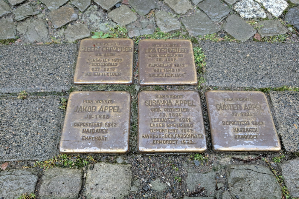 Stolpersteine Am Brhl 6