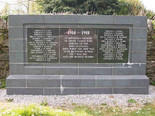 Graves Victims Lusitania