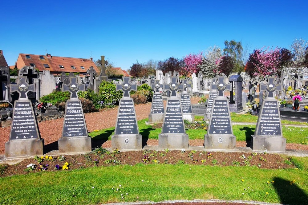 French War Graves Prenchies	