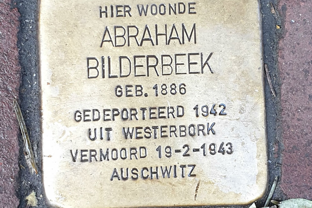 Stolperstein Nieuwe Hoogstraat 28 #1