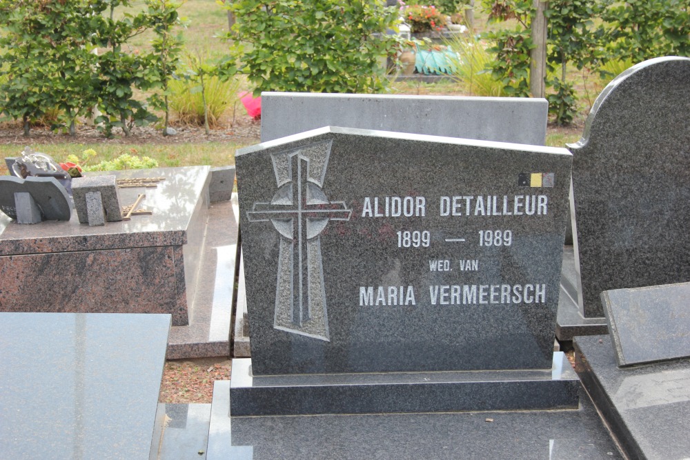Belgische Graven Oudstrijders Olsene Nieuwe Begraafplaats #4