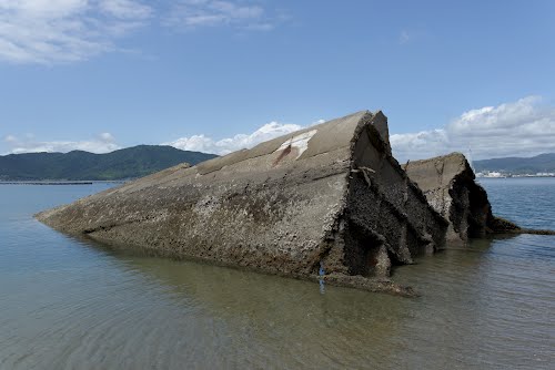 Wrak Japanse Betonschip