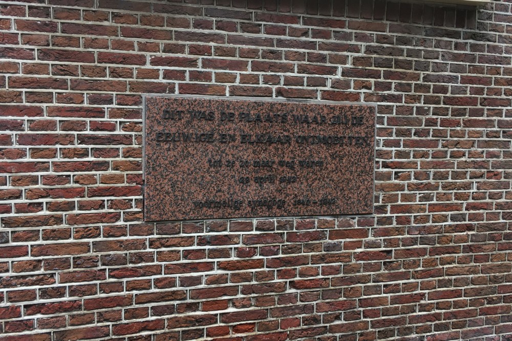 Gedenkteken Voormalige Synagoge Weesp #1